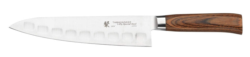 SN-1205 Tamahagane 21cm Fluted Chef's Knife