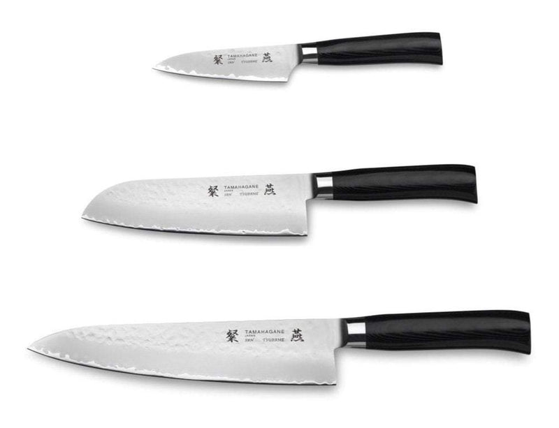 Tamahagane San Tsubame 3 Piece Knife Set