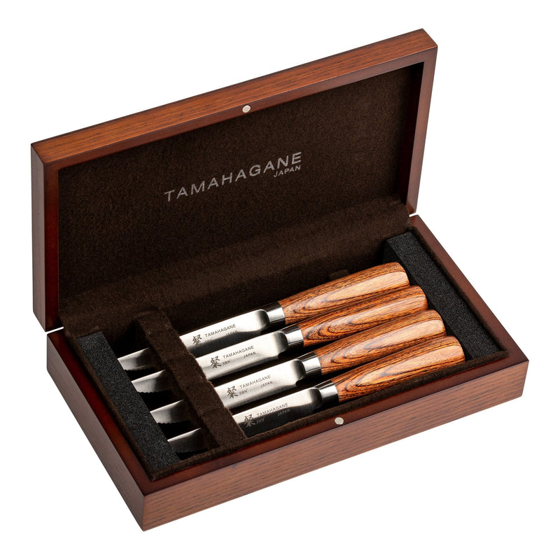 SN-4123 Tamahagane 4 Piece Steak Set