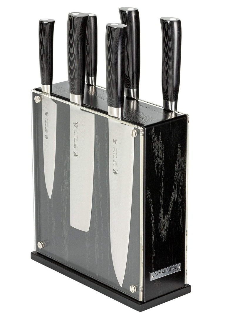 Tamahagane San Tsubame 7 Piece Knife Block Set