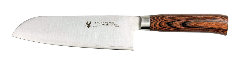 SN-1114 Tamahagane 17.5cm Santoku Knife