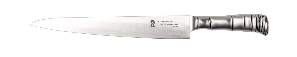 TK-1112 Tamahagane Bamboo 27cm Slicer Knife
